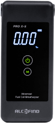 AlcoFind PRO X-5+ breathalyser